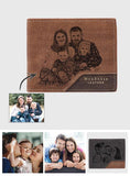 Any Photo - Personalized Photo Wallet Bronzing Simplicity