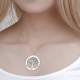 Personalized Family Tree Necklace With Birthstone