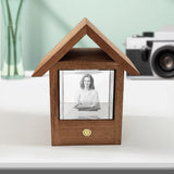 Crystal Wooden Lamp - Personalized Lamp