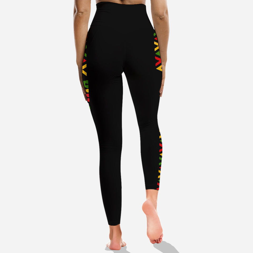 They Not Like Us - Personalized Juneteenth Hollow Tank Top and Leggings