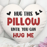You & Me - Personalized Couple Shaped Pillow