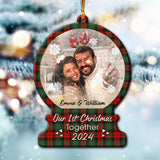 I'm Yours No Returns Or Refunds - Personalized Couple Ornament