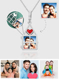 Any Photo House - Personalized Photo House Necklace