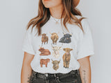 Highland Cow Lover Highland Cow T-shirt & Hoodie 0624