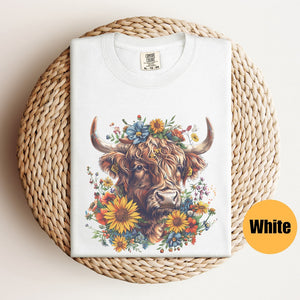 Highland Cow Mom Highland Cow T-shirt & Hoodie 0624