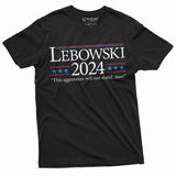 Men's Lebowski 2024 Shirt Funny Lebowski Quote Shirt Usa Politics 2024 Election Shirt Movie Inspired Pop Culture T-Shirt Political Shirts T-shirt & Hoodie