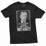 Donad Trum Photo T-Shirt, Not Guty 45-47 President Tee Shirt, Arrest Us Presidential Elections Trum Support Tee T-shirt & Hoodie