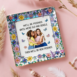 Bestie Gift Idea - Personalized Bestie Fully Printed Jewelry Dish