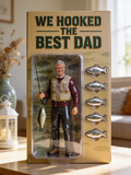Personalized Gift for Fishing Dad, Fishing Lover Gift - Personalized Fishing Custom Shaped Acrylic Plaque