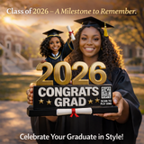 Personalize Song & Image, Graduation Gift - Personalized Graduation Custom Shaped Acrylic Plaque