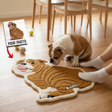 Any Photo Into Rug - Personalized French Bulldog Dog Non-Slip Tufted Rug