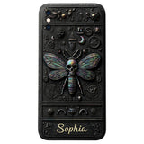 Gothic Witch - Personalized Witch Leather Phone Case