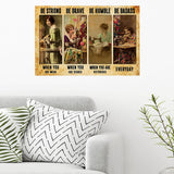 Be Strong - Sewing Poster