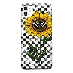 Racing Girls Love Sunflowers Phone Case