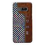 Racing Leather Pattern Print Phone Case