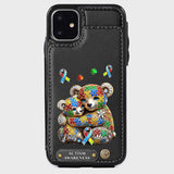 Strong Mama - Personalized Autism Awareness Wallet Phone Case
