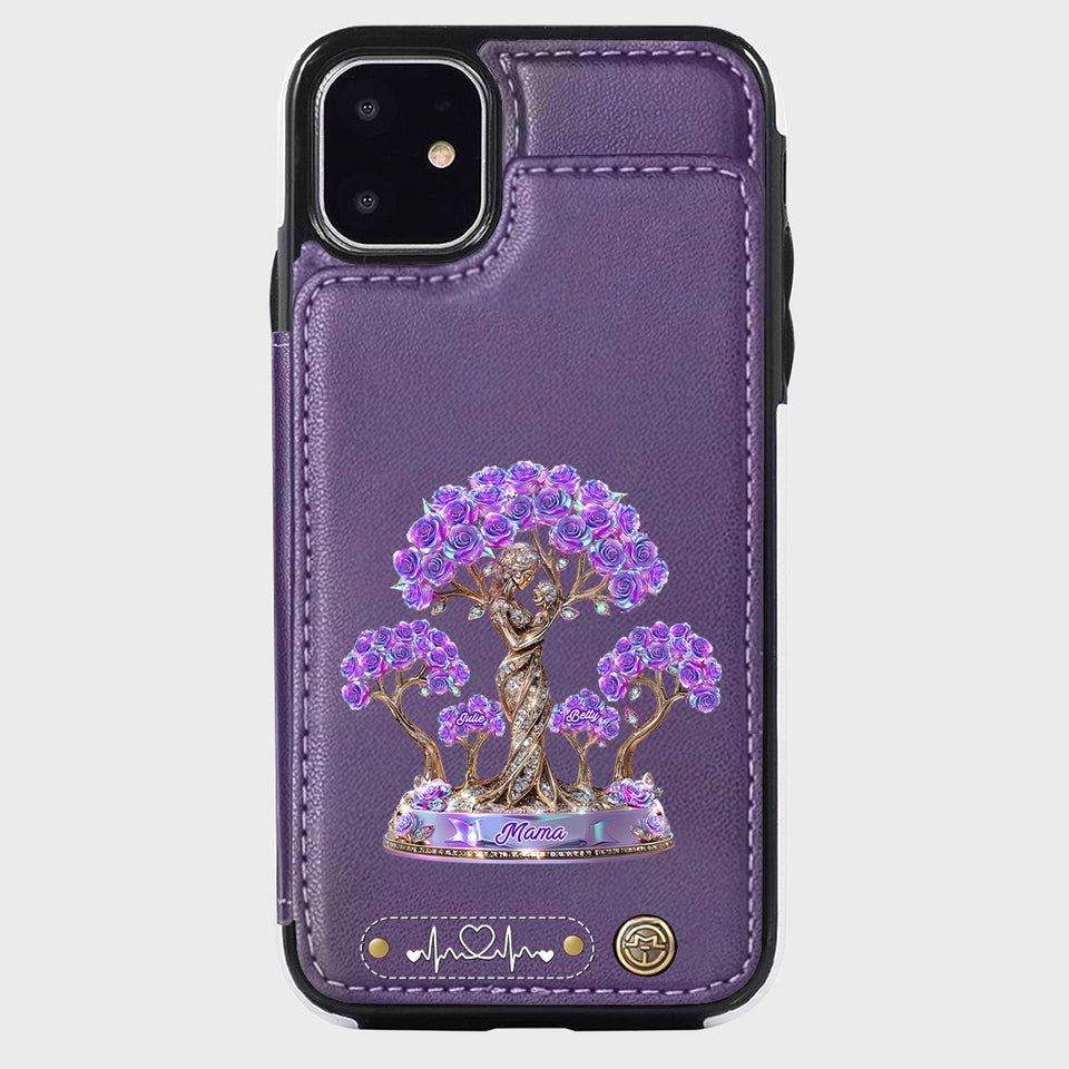 Best Mom Ever - Personalized Mother Wallet Phone Case
