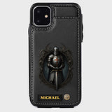 Knight Of God - Personalized Christian Wallet Phone Case