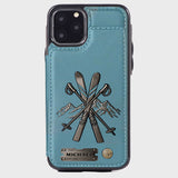 Love Skiing - Personalized Skiing Wallet Phone Case