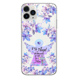Angel In Heaven - Personalized Memorial Clear Phone Case