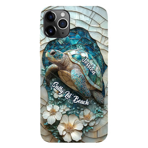Beautiful Turtle - Personalized Sea Lover Full Print Phone Case