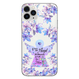 Angel In Heaven - Personalized Memorial Clear Phone Case