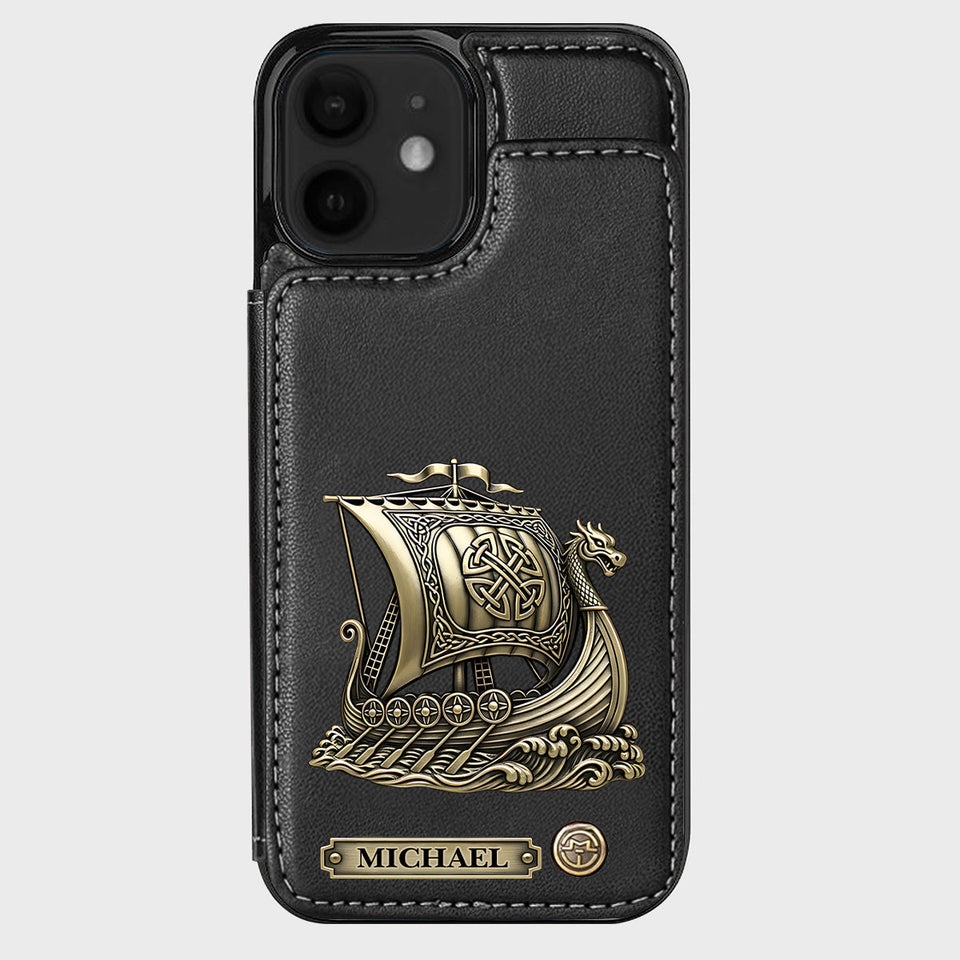 I'm A Viking - Personalized Viking Wallet Phone Case