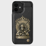 Proud Firefighter - Personalized Firefighter Wallet Phone Case