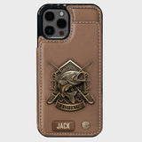 Fishing For Life - Personalized Fishing Wallet Phone Case