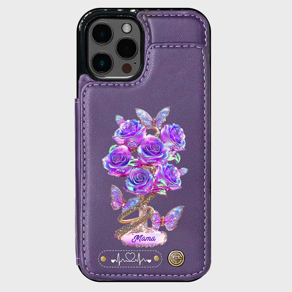 Best Mom Ever - Personalized Mother Wallet Phone Case