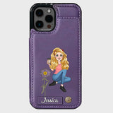 Gift For Friends Birth Month - Personalized Bestie Wallet Phone Case