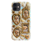 The Golden Gallery Case - Personalized Dog Clear Phone Case
