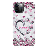 Grandma's Sweethearts Gift For Grandma, Mom,.. - Personalized Grandma Full Print Phone Case