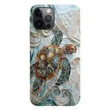 Love Turtles - Personalized Turtle Full Print Phone Case
