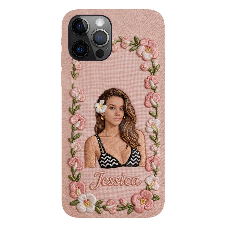 Birth Month Flower (Jan to Dec), Best Gift Idea - Personalized Birth Month Flower Full Print Phone Case