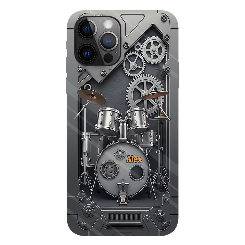 Drummer Life - Personalized Drummer Full Print Phone Case
