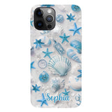 Beach Lovin' Girl - Personalized Sea Lover Full Print Phone Case