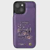 Love Sewing - Personalized Sewing Wallet Phone Case