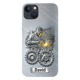 Strong Ones Become Welder - Personalized Welder Full Print Phone Case
