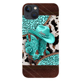 Western Cowgirl Boot - Personalized Cowgirl Full Print Phone Case