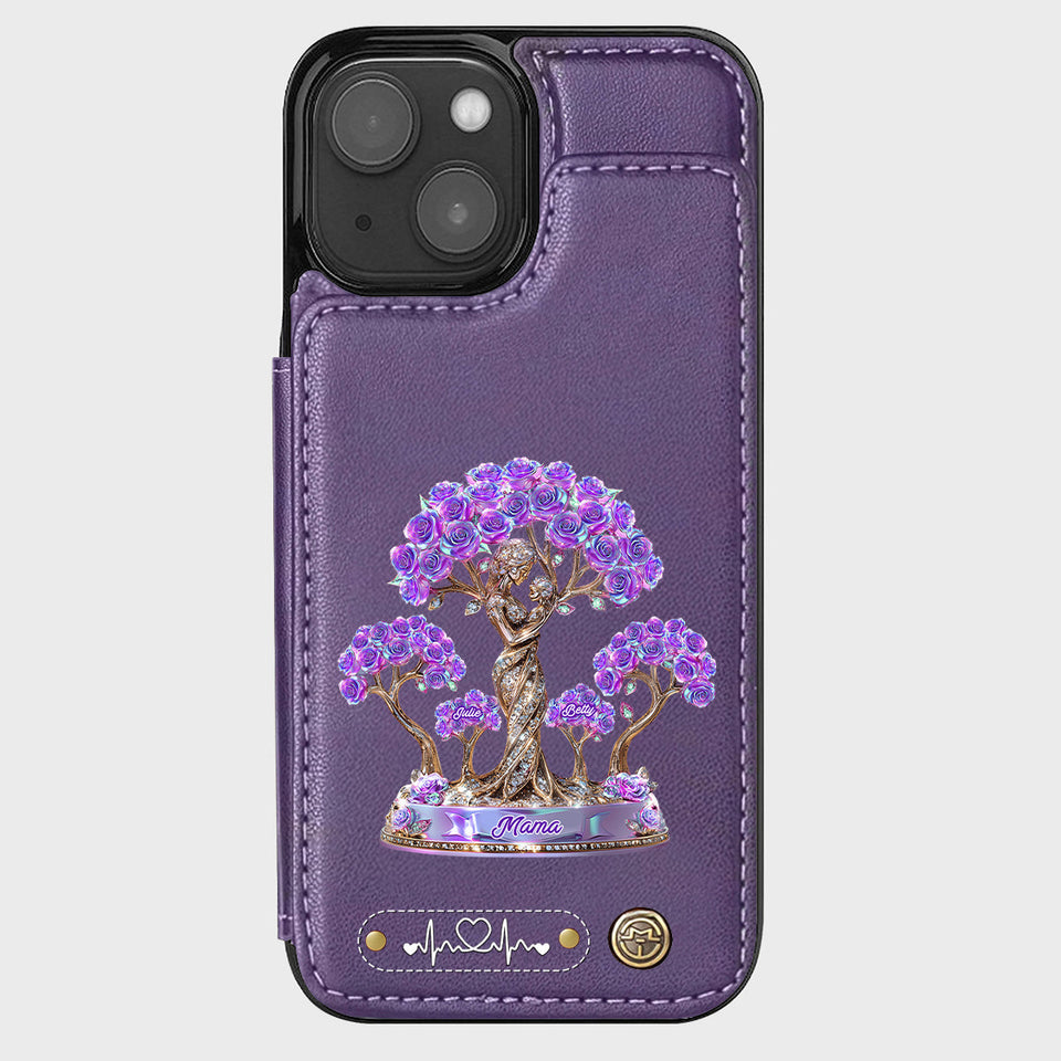 Best Mom Ever - Personalized Mother Wallet Phone Case