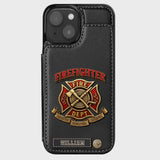 Proud Firefighter - Personalized Firefighter Wallet Phone Case