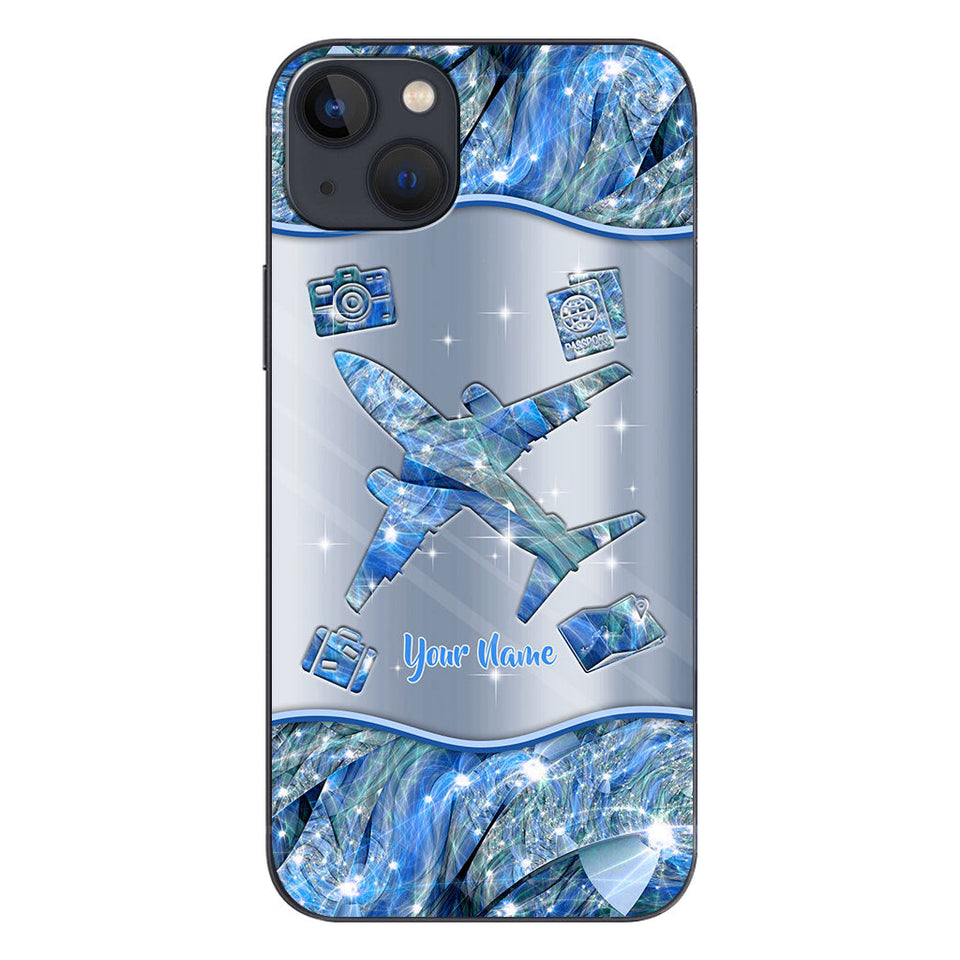 Travel The World - Personalized Travelling Phone Case