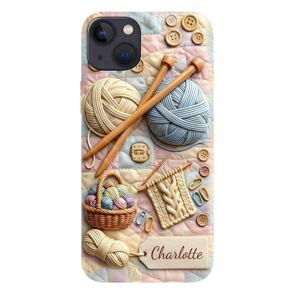 Love Sewing - Personalized Sewing Full Print Phone Case