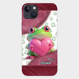 Love Frog - Personalized Frog Full Print Phone Case