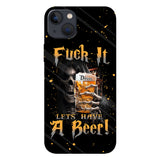 Let's Have A Beer - Personalized Beer Full Print Phone Case