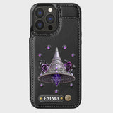 Beautiful Witch Hat - Personalized Witch Wallet Phone Case