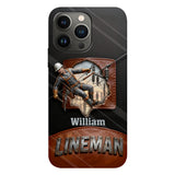 Cool Lineman - Personalized Lineman Full Print Phone Case