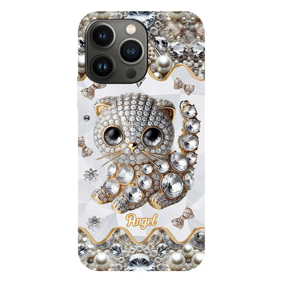 Love Scottish Fold - Personalized Cat Full Print Phone Case