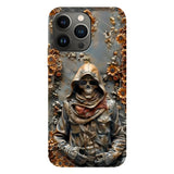 Vintage Skull - Personalized Skull Full Print Phone Case